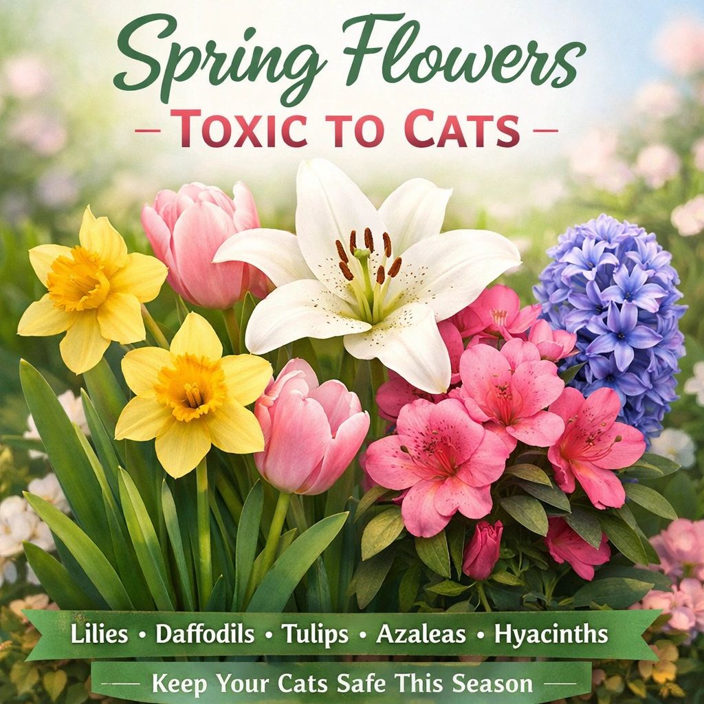 5 Spring Flowers Toxic to Cats (And What to Watch For)