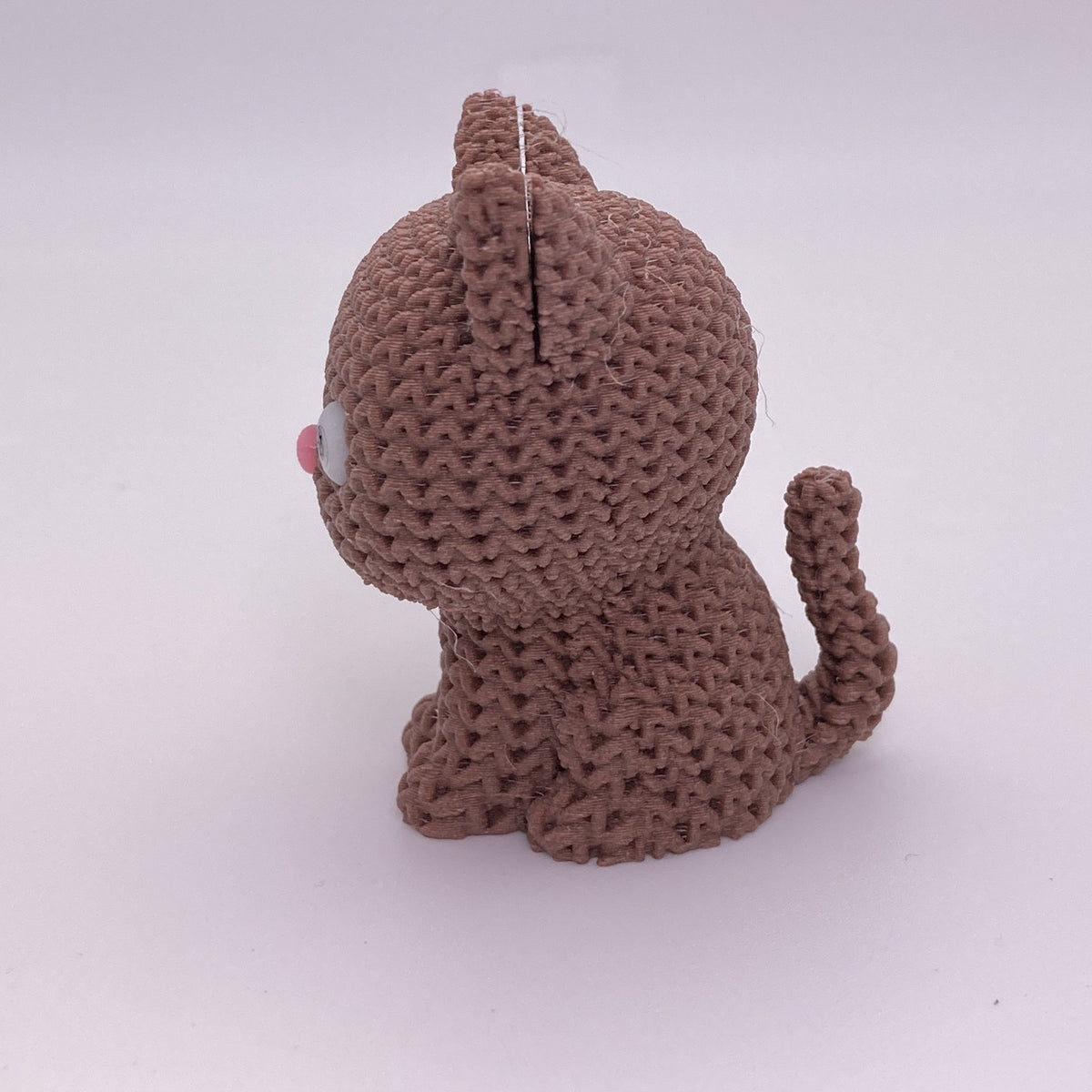 Knitted Kitty Photo Holders