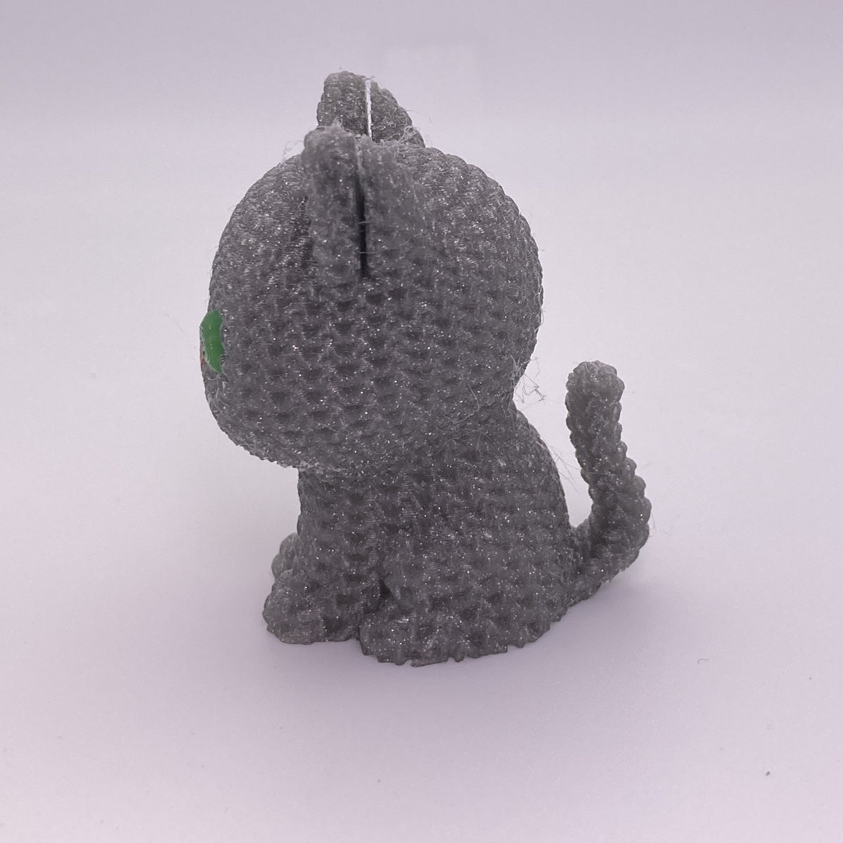 Knitted Kitty Photo Holders