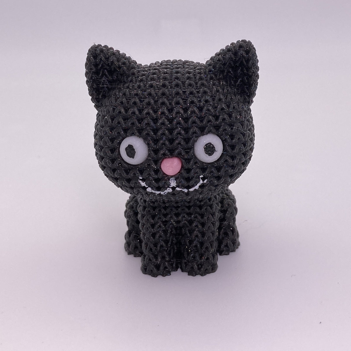 Knitted Kitty Photo Holders