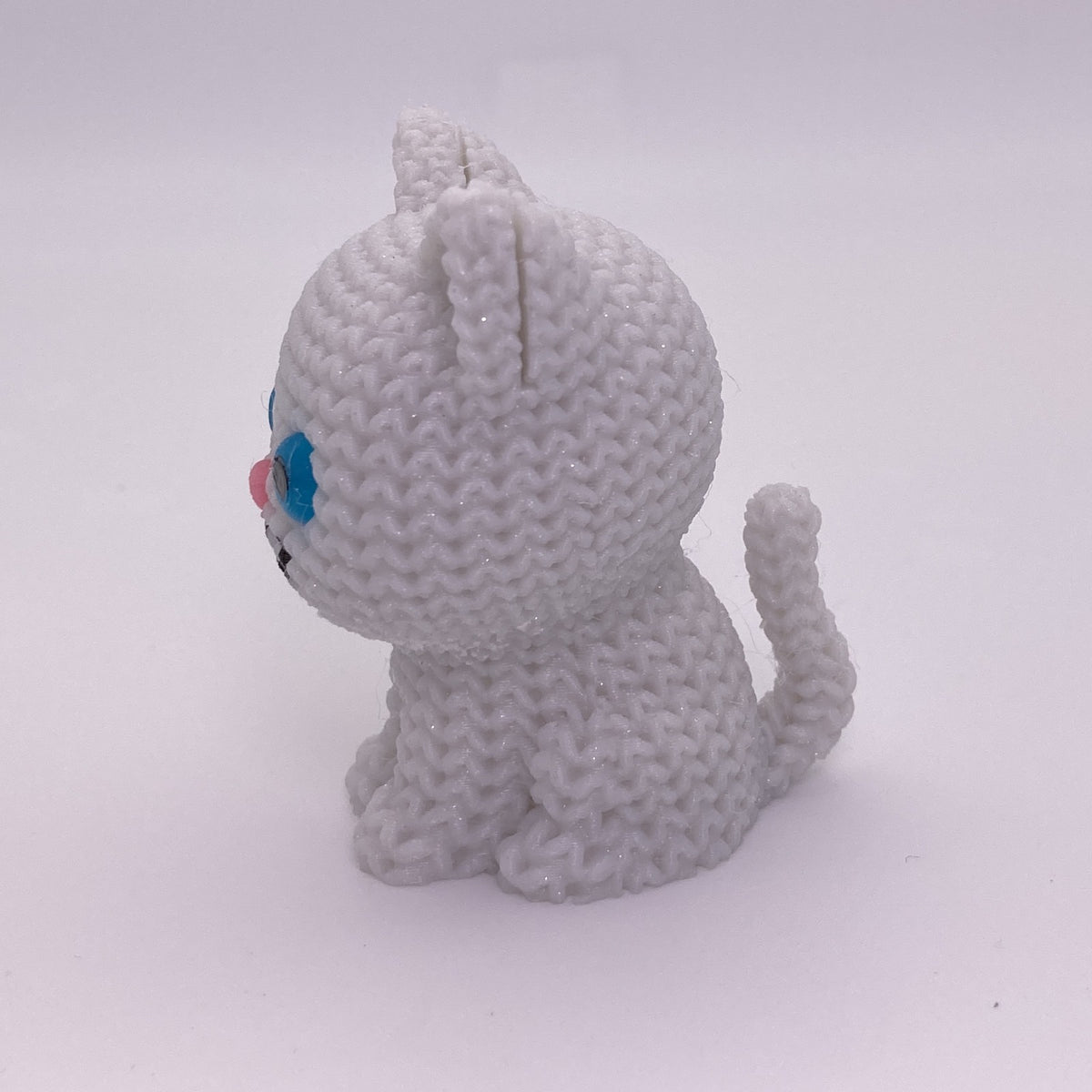 Knitted Kitty Photo Holders
