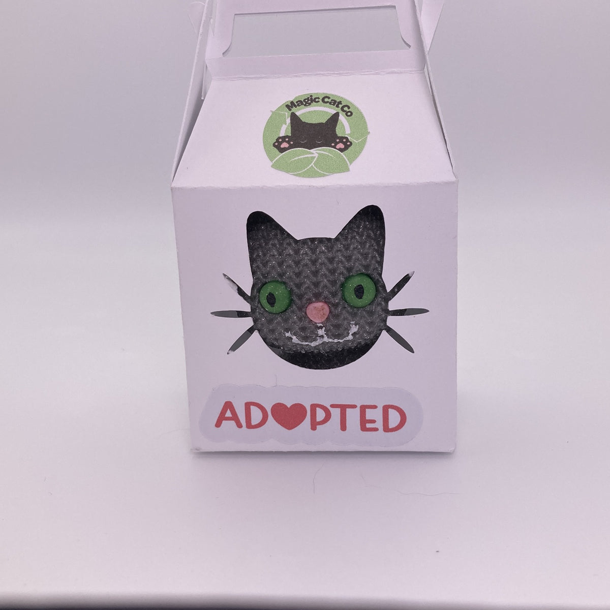 Knitted Kitty Photo Holders